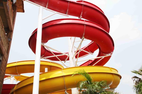 Corrediças de água adultas combinadas enormes do parque temático da aprovação do GV em parques da água