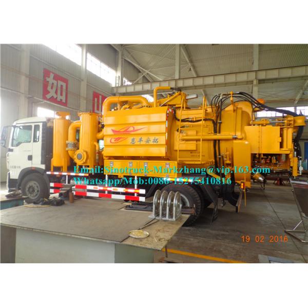 fonctionnel multi à haute pression de camion d'aspiration de camion/eaux d'égout du but 6000L spécial combiné