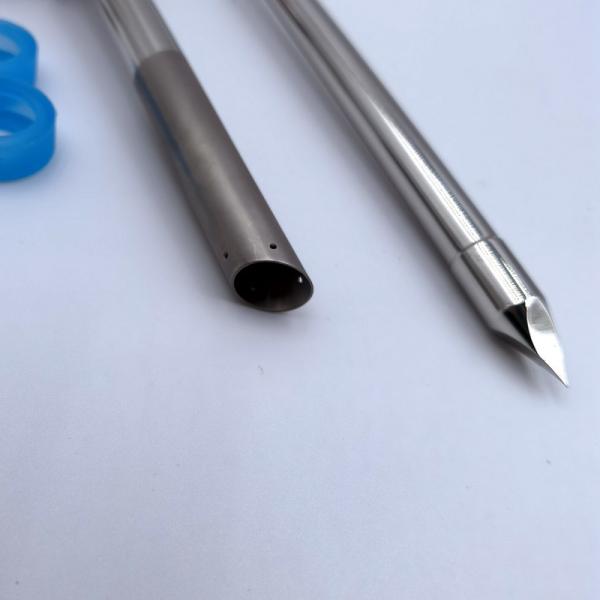 Serviço OEM Laparoscópico de aço inoxidável reutilizável Trocar magnético sem lâmina com parafuso