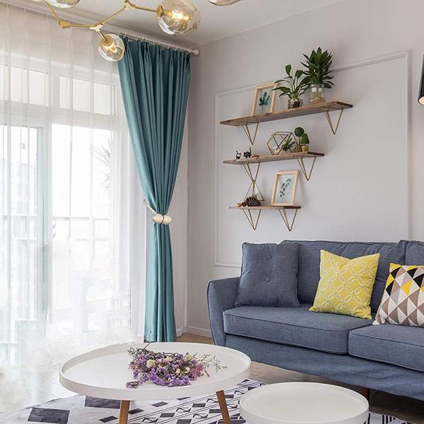 Decorative Rope Magnetic Curtain Tiebacks Clip For Home Office