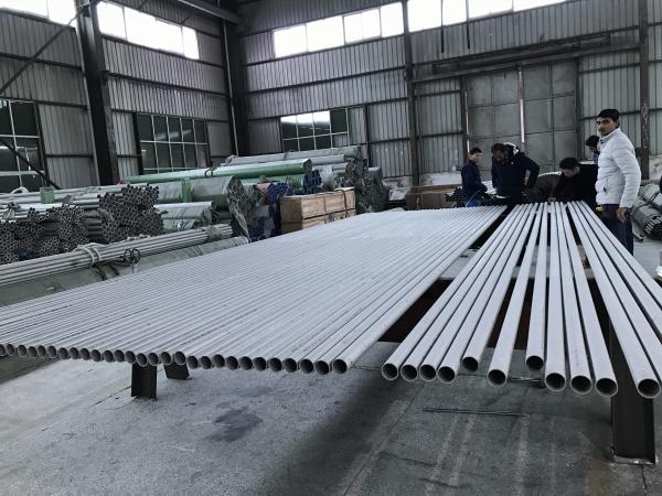 TP304 Stainless Steel Round Pipe , Anti Corrosion Seamless Steel Pipe