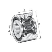 ZZKLN1034-2RS-PE Axial angular contact ball bearings ZKLN1034 Increased tolerances