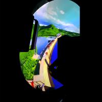 Cinéma volant 7d Nouveau modèle 9d Vr cinéma adapté pour l'écran de dôme