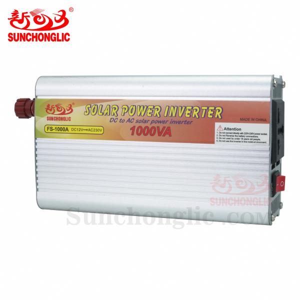 Port USB d'énergie à onde sinusoïdale modifiée de 1000 watt autonome pour 12V DC hors réseau à 220V AC