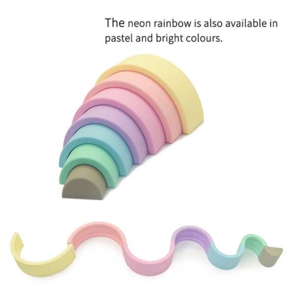 EN71 Silky Smooth Baby Silicone Toys Food Grade Silicone Building Blocks