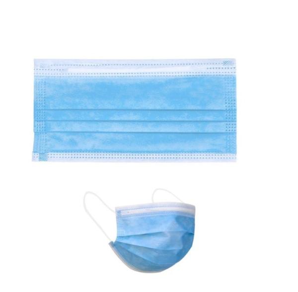 Easy Breathing Disposable Non Woven Mask 3 Layers For Personal Care