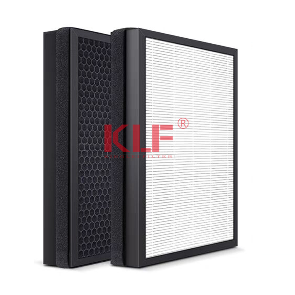 H13 HEPA 2-In-1 Composite Air Purifier Replacement Filter for PM2.5 and Ozone Removal