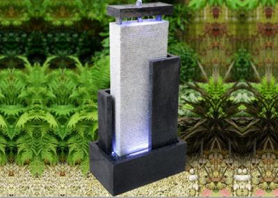 Garden Decor Marble Wood Effect Stone Waterfall Fountain