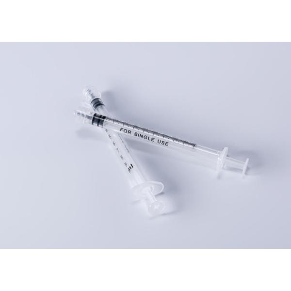 Sterile Disposable Medical Syringe Luer Lock Without Needle