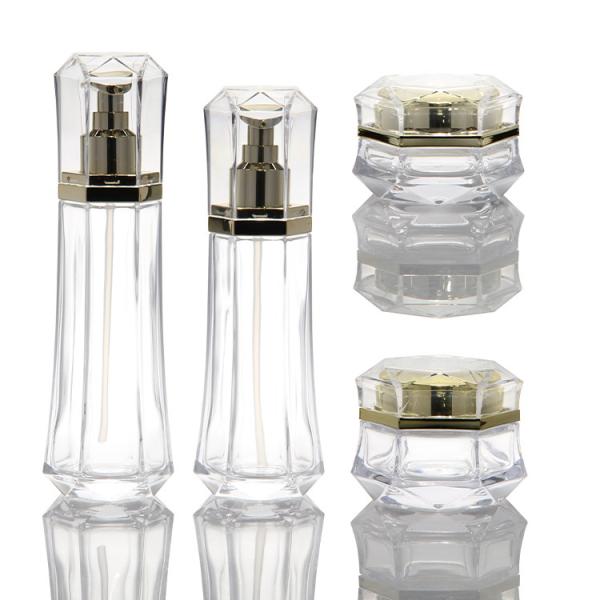 Empty 1oz 2oz 4oz 15ml 30ml 50ml 60ml 100ml 120ml 4oz clear Cosmetics Cosmetic Glass Dropper Bottles