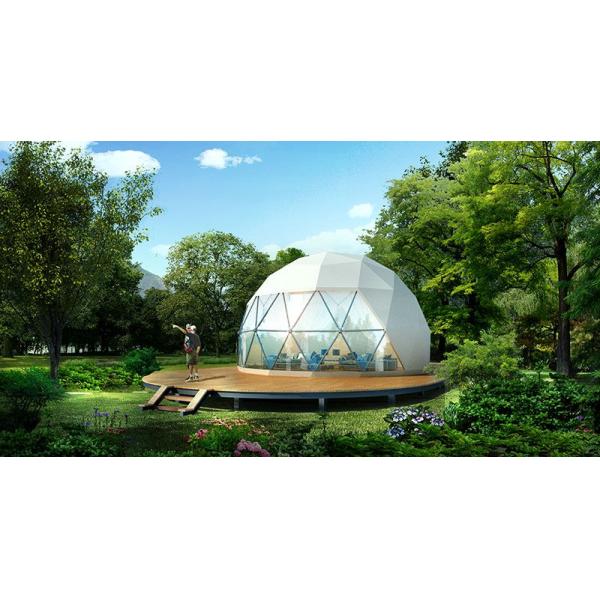 Water Proof Wedding Party Tent Heavy Duty Dome Tent With Durable Glass Door