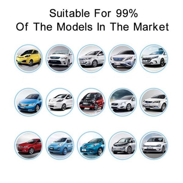 IP43 Digital Tube EV Mobile DC Fast Charger Movable ROHS CE OCPP1.6