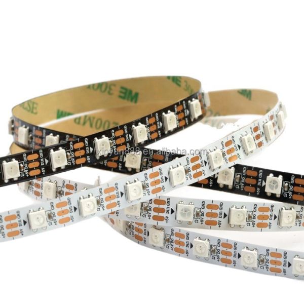 5050 Low Voltage 5V Color Changing 30/60 / 90 Light Bar Closet Ambiance Full Color Running LED Light Strip