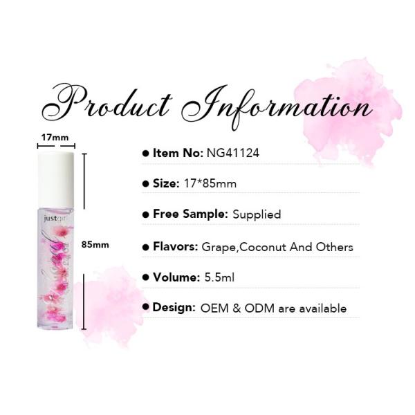 Natural Formula Lip Oils Clear Texture Non-sticky Hydrated And Nourished Lips