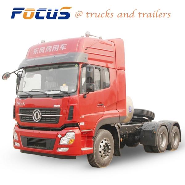 High Roof Dongfeng Kinland 6X4 Powerful Prime Mover Tractor Headtruck with Cummins Engine