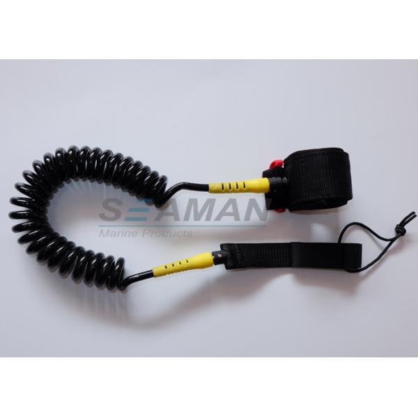 Поводок SUP уретана BASF наградной спиральный для Paddleboard & Surfboards с двойным s s поворачивает на шарнирах и отключение