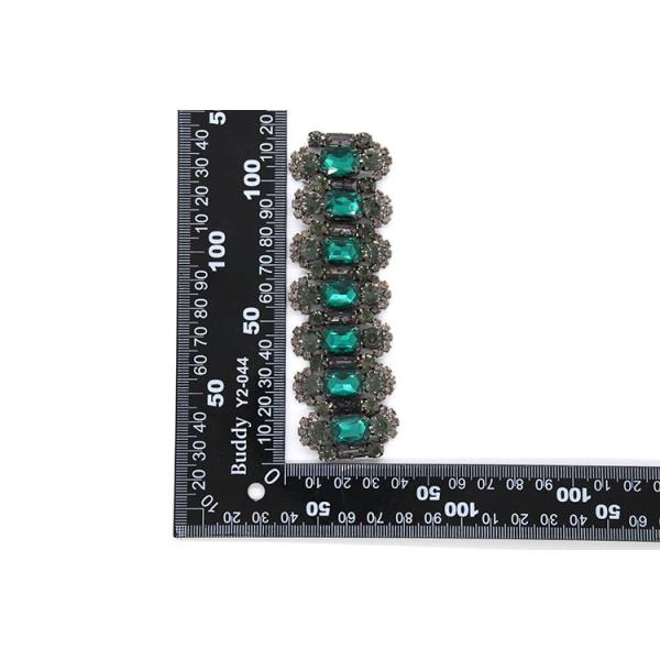 Custom Metal Women Shoe Tassel Chain 115mm*37mm With Fashion Style