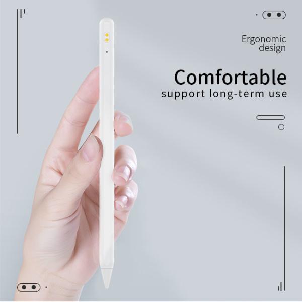 Белая графическая ручка для рисования стилуса алюминиевая для телефонов Ipad