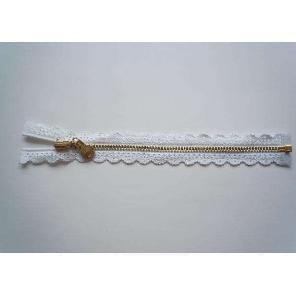 Beautiful Lace Nylon Zippers Invisible Zipper For Readymade Garments Wholesale Market