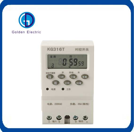 Электронная настройка Nbl325-3 Механический 24-часовой переключатель времени Электрический переключатель таймера