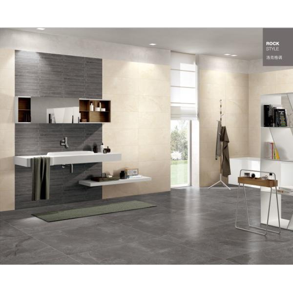 Плитка стены горячего финиша штейна конференц-зала 60*60cm офиса фарфора стиля продажи современного кафельного кафельная черная