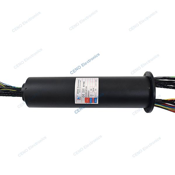 Low Temperature slip ring with Electric Power Rotary Join for Industry