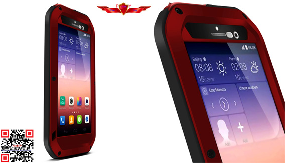 100% Quality Guaranteed Aluminum Dirtproof/Shockproof/Waterproof Case For HUAWEI P7