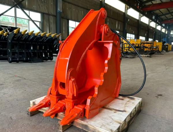 Máquina de construção hidráulica balde de polegar para Hitachi Komatsu Sumitomo escavadeira