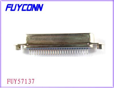 Conector 1284, conector de Centronic IEEE do campeão de 36 Pin masculino do MERGULHO da montagem do PWB do ângulo reto