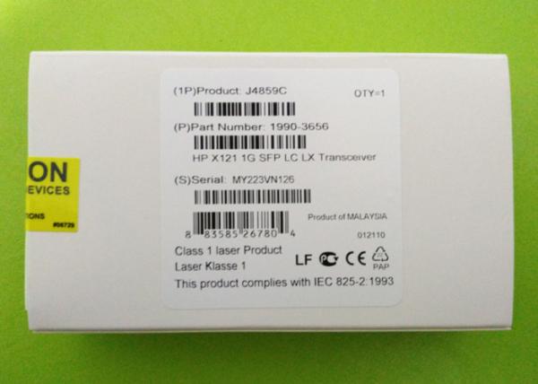 J4859C  Optical Fiber Module  1.25G 1310nm 10km SFP LC  1 year warranty
