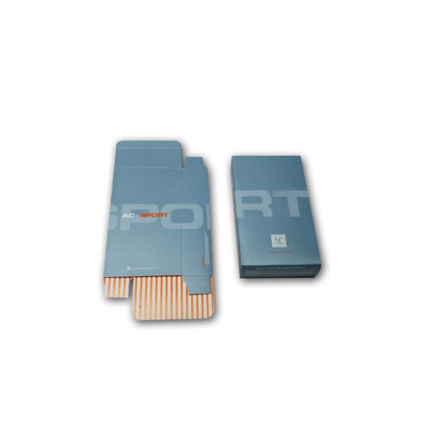 Paper Box Packaging , Double Sides CMYK Colors Printing , White Cardboard Box