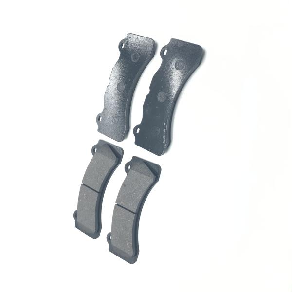 Coeficiente semi metálico da fricção das pastilhas dos freios 65mm de HP2000 GT6