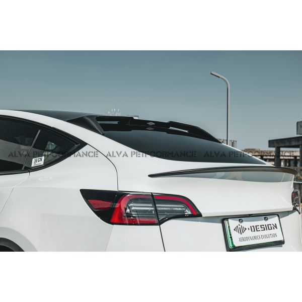 Add on Installation MiW Design Carbon Fiber Body Kits Tesla Model Y Excellent Fitment Front Lip Side Skirts Rear Exterior