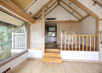 O painel de parede do sanduíche pré-fabricou o internamento conveniente Eco das casas de madeira amigável