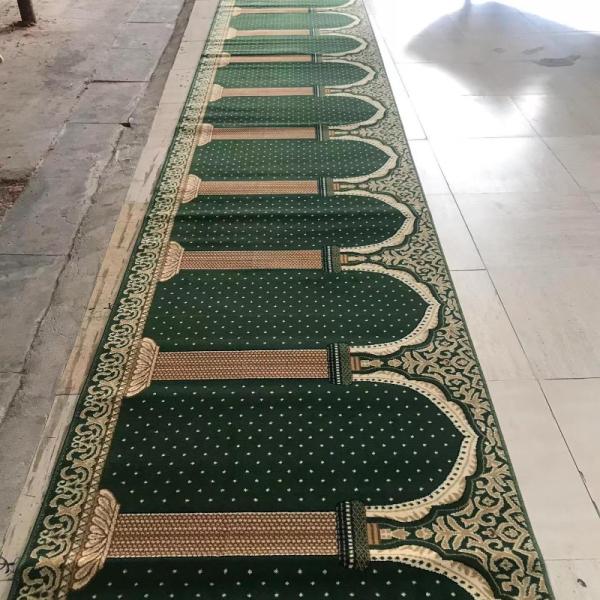 Wall to Wall Muslim Mosque Carpet Customized for Your Mosque's Needs and Style
