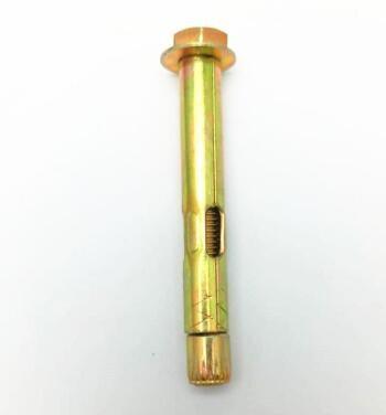 Metric Sleeve Type Expansion Anchor Bolt 6h Tolerance Zinc Plate Surface