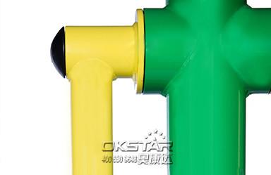 outdoor fitness equipments steel based zinc powder coating outdoor fitness equipment ski walkerOK-M01D