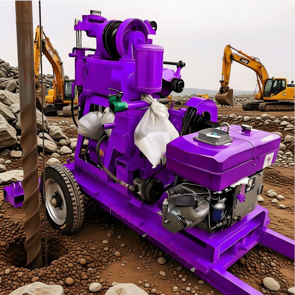 Exploration Core Drilling Rig Equipment Tunnel Portable Drilling Machine Hydraulic Core Drilling Rig