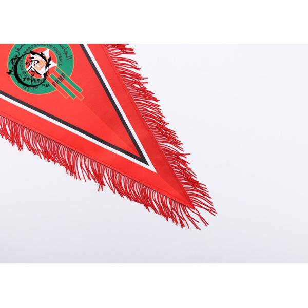 Digital Printed Pennant Multicultural Flag Banners Morocco National Country Team World Cup