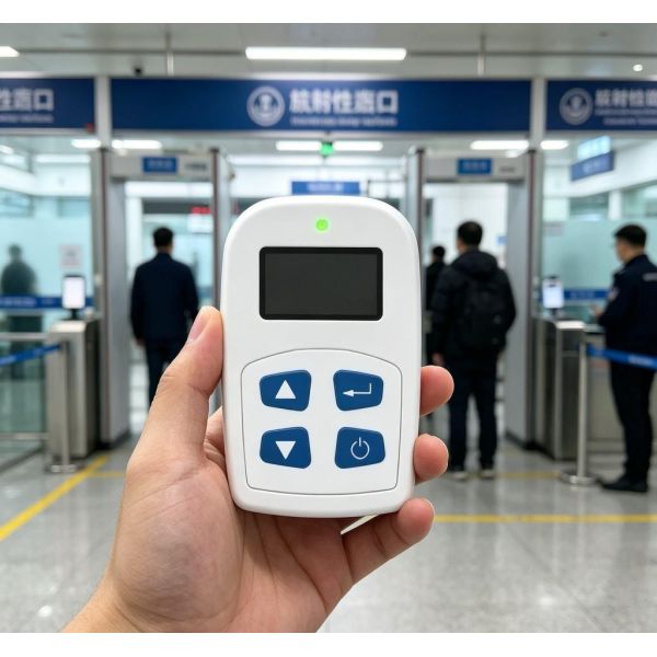 Portable Gamma Survey Device with Dual Detector System, High Sensitivity 400 cps/(μSv/h), and IP65 Weather-Resistant for Environmental Monitoring