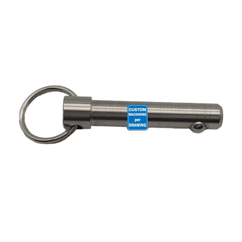 Cnc Machining Services for Stainless Steel & Aluminum Precision  Indexing Plunger Quick Release Pop Pin t Handle Lock Pin