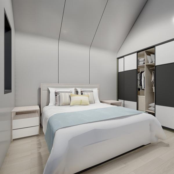 Casa cápsula de contenedores vivientes/ Experiencia Casa cápsula de viviendas futuristas