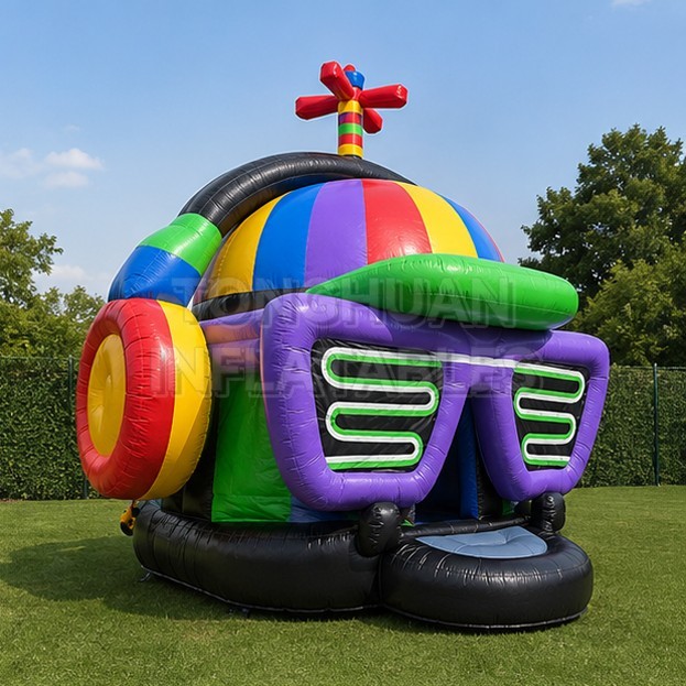 Heavy Duty DJ Inflatable Jumper Designed for Commercial Events Children's Entertainment Theme Parks and Indoor Play Centers