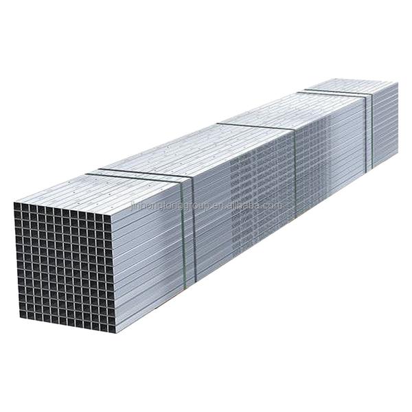 GB/T3094 Z60 Z100 SHS RHS ERW Hollow Section round Square Steel tube Bare Oiled Galvanized Painted tube Spiral Welded Pipe
