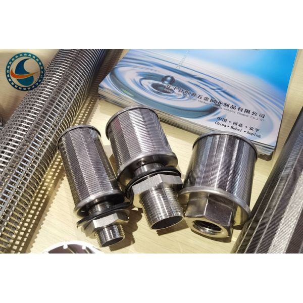 Wedge Wire Water Filter Nozzle Strainer For Water Treatments