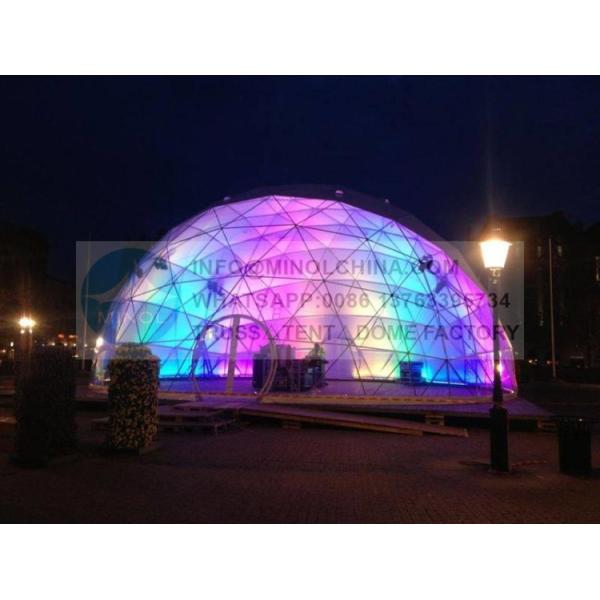 10m Diameter Transparent Marquee Dome Tent UV Resistant
