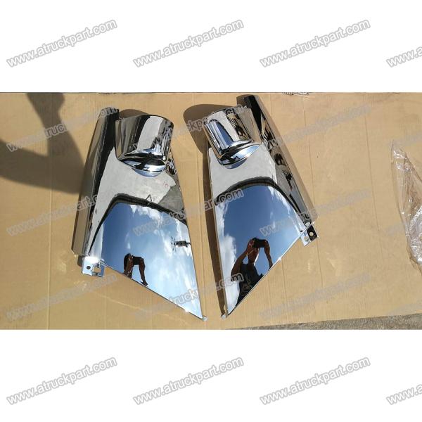 Chrome Corner Panel Curve For ISUZU NQR NKR 150 600P Truck Spare Body Parts