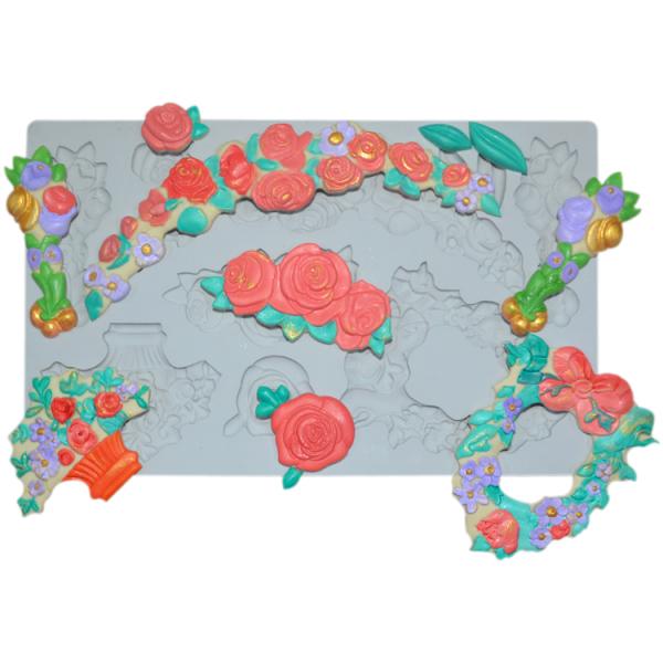 Household Silicone Baking Utensils Fondant Mold Mat Non Stick Customized