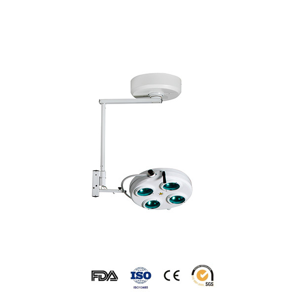 Single Arm Halogen Operating Room Lights , Surgical Portable Exam Light