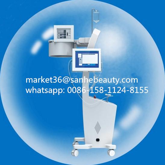laser hair regrowth machine for hair loss treatment  / low level laser therapy